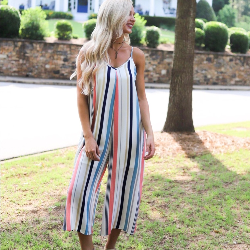 Rainbow romper